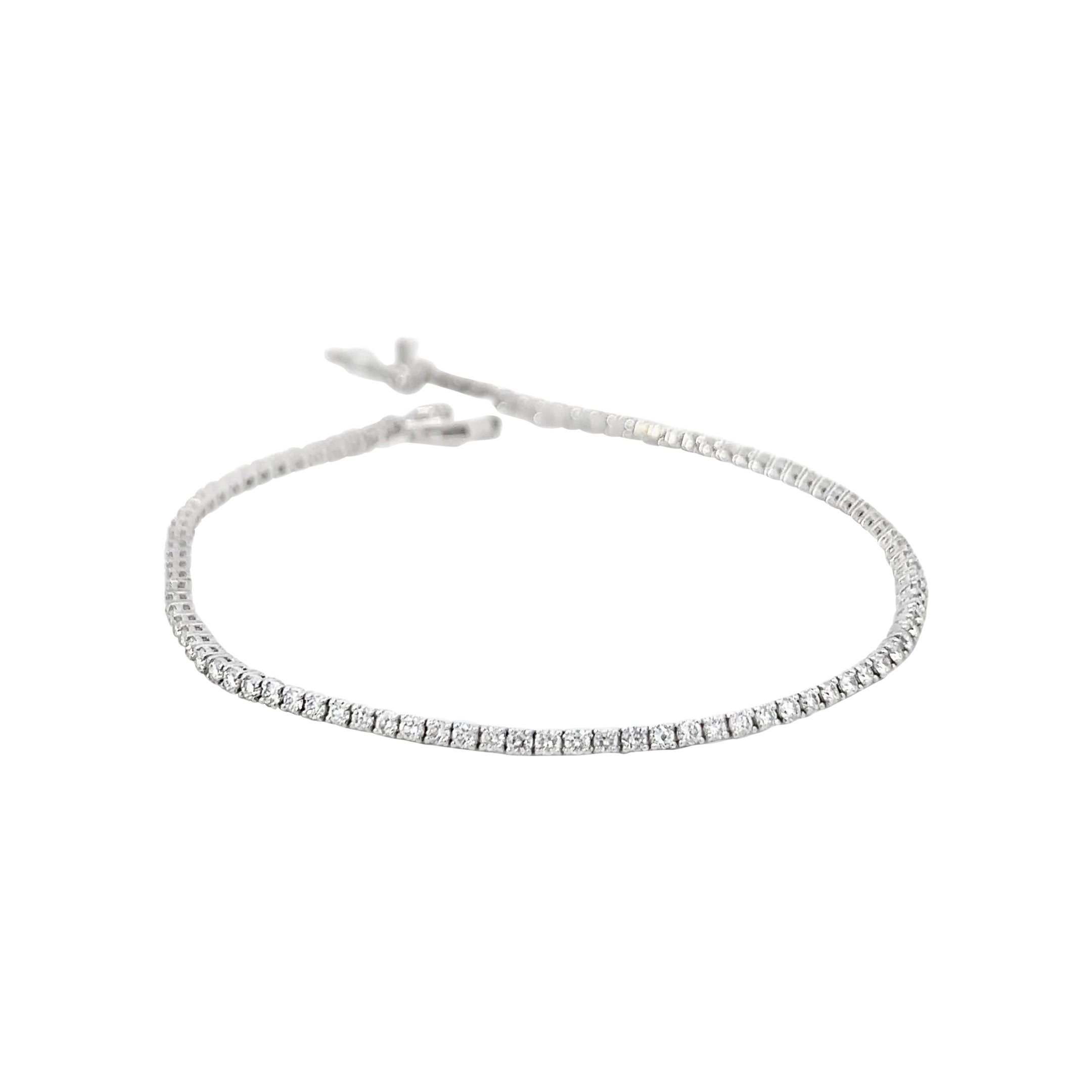 Elegant Diamond Tennis Bracelet