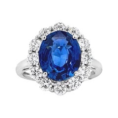 Stunning Blue Gemstone Ring