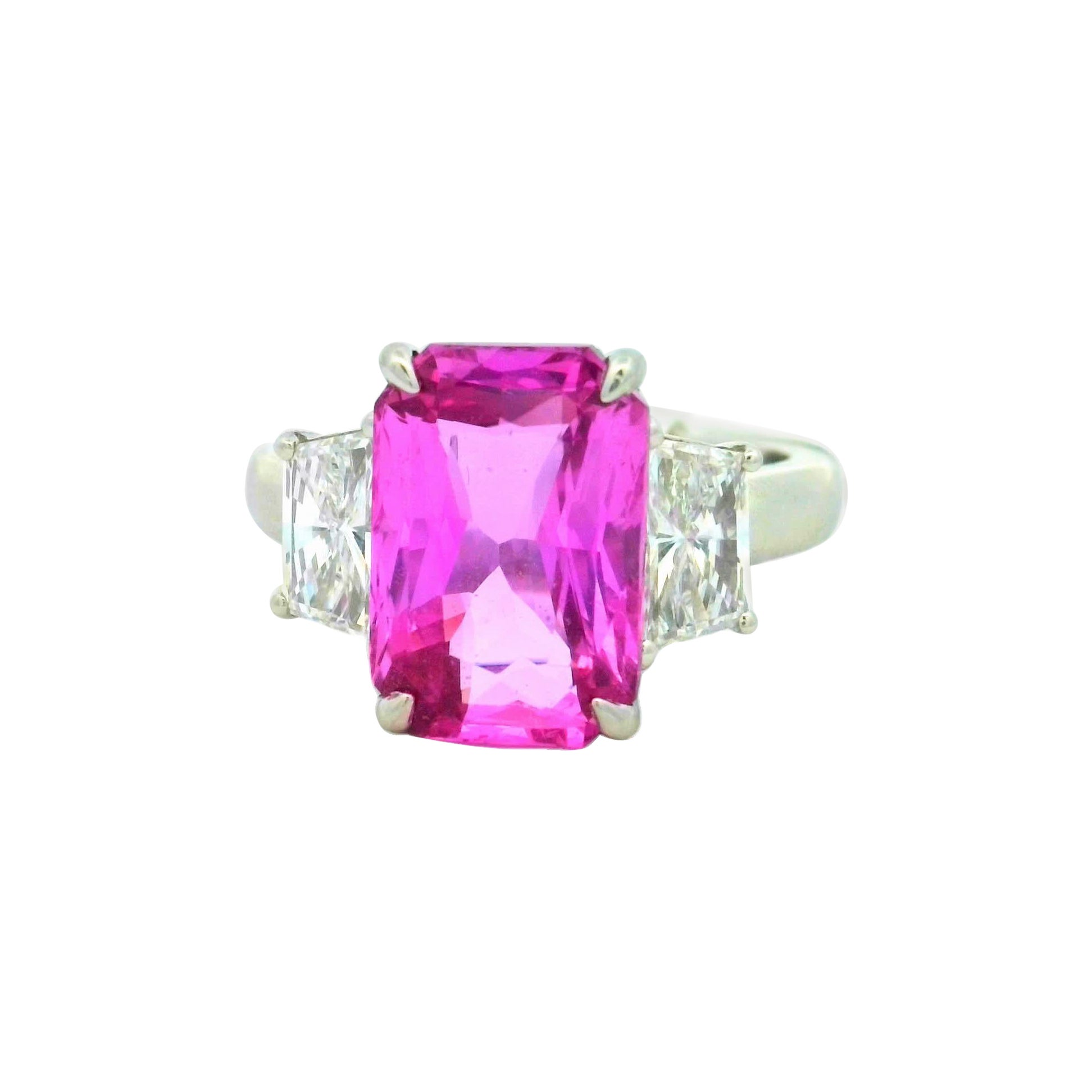 Stunning Pink Gemstone Ring