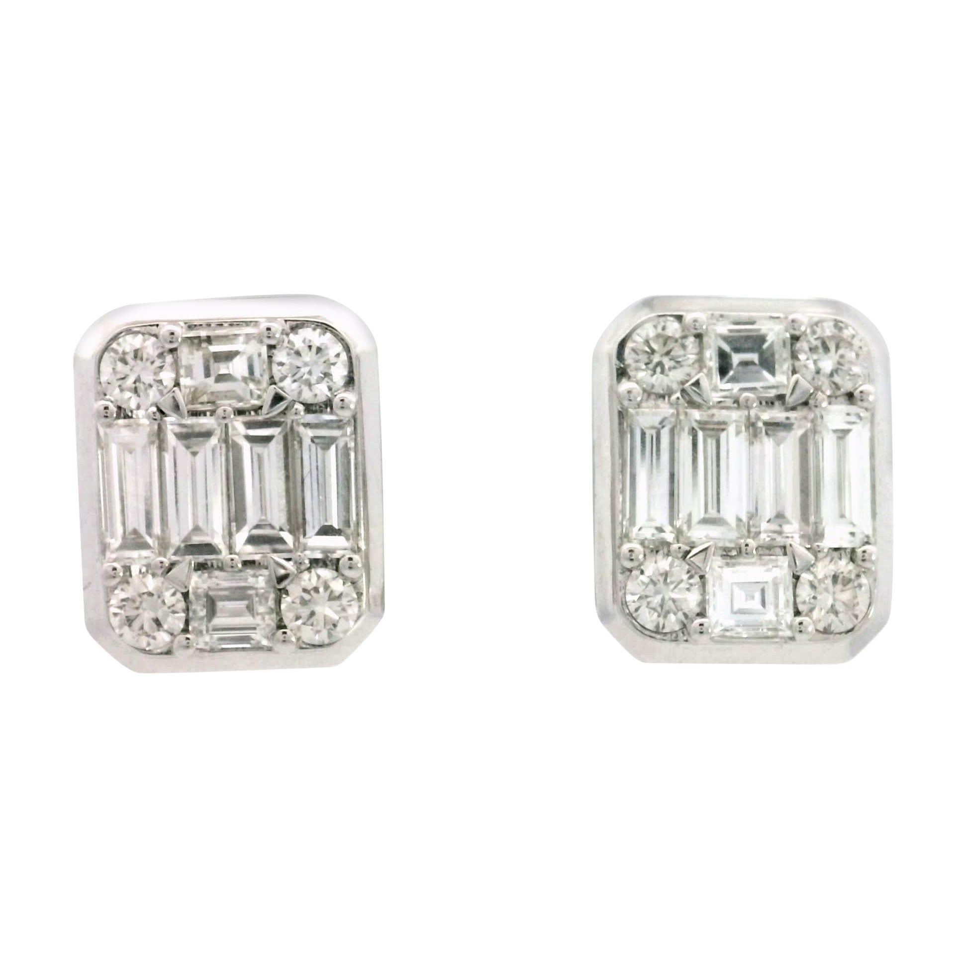 Elegant Diamond Earrings