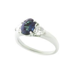 Elegant Sapphire and Diamond Ring