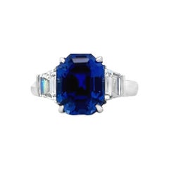 Anello con zaffiro Eleg
