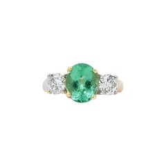 Anello Eleg Eleg in oro con smeraldo