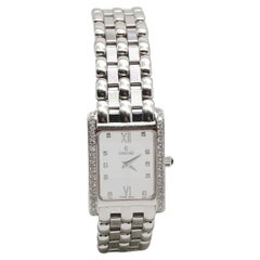 Vintage 18k White Gold Concord Veneto Mirrored Dial with Diamonds - 71.2g