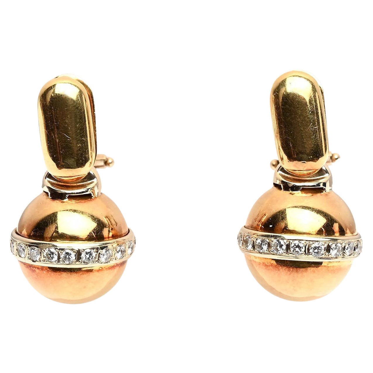 Pendientes Baraka Oro y Diamantes en venta