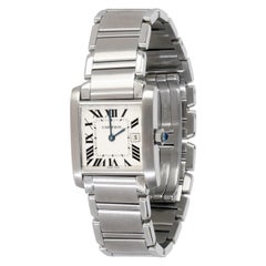 Cartier Tank Francaise de Cartier W51011Q3 Women's Watch in Stainless Steel