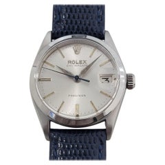 Midsize Rolex OysterDate Precision 6466 30mm 1960s Manual Wind Swiss RA417B