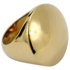 Cartier High Polished Gold Ring