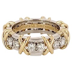 Schlumberger Sixteen Stone Ring by Tiffany & Co. Size 5.75
