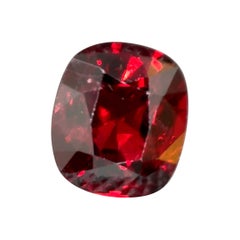 1.64 Carat GIA Certified Burma No Heat Red Spinel