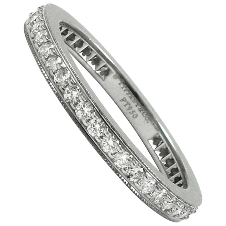 Tiffany & Co. Legacy Diamond and Platinum Eternity Band