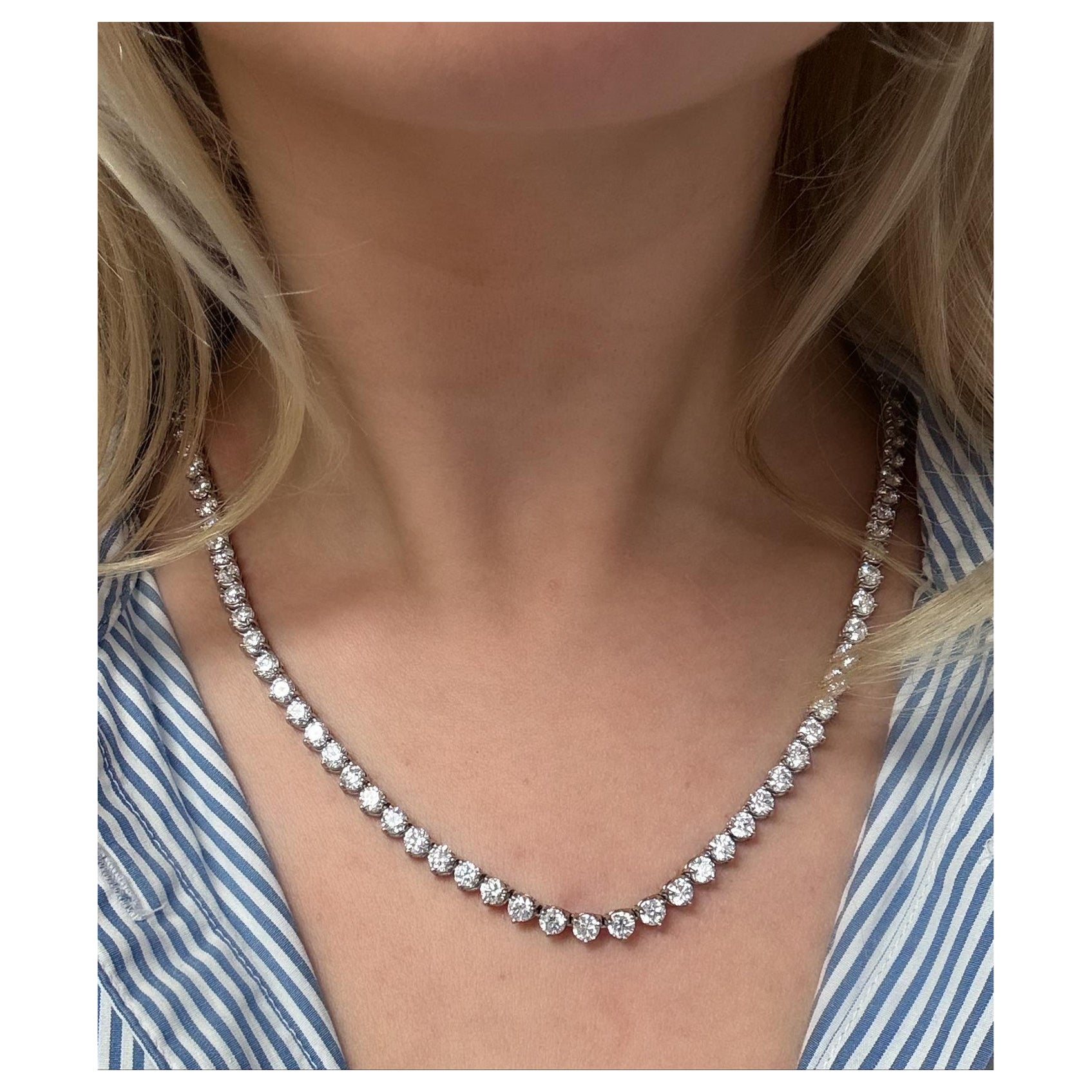 30.00 Carats Diamond Necklace