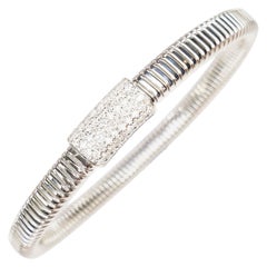 Antora Tubogas 18 Karat White Gold and Diamonds bracelet