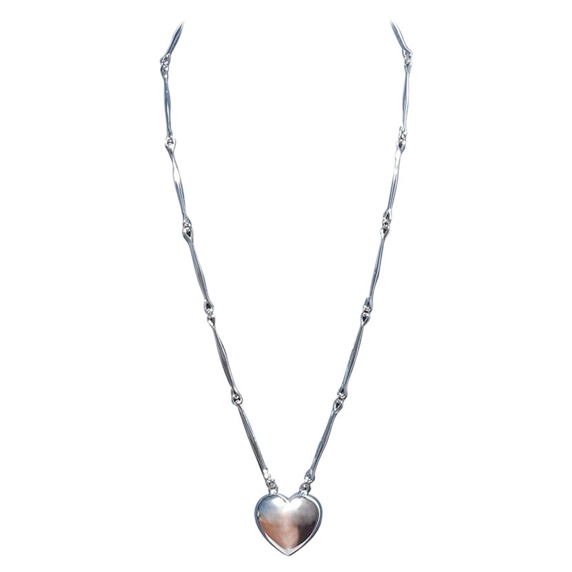 Vintage Silver Necklace by Georg Jensen