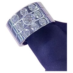 2.70 Carats Round Brillant Shape Diamonds 18K Gold Ring