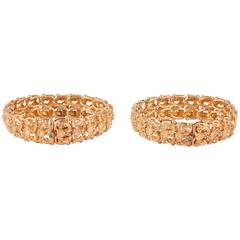 Antique Regency Gold Bracelets 