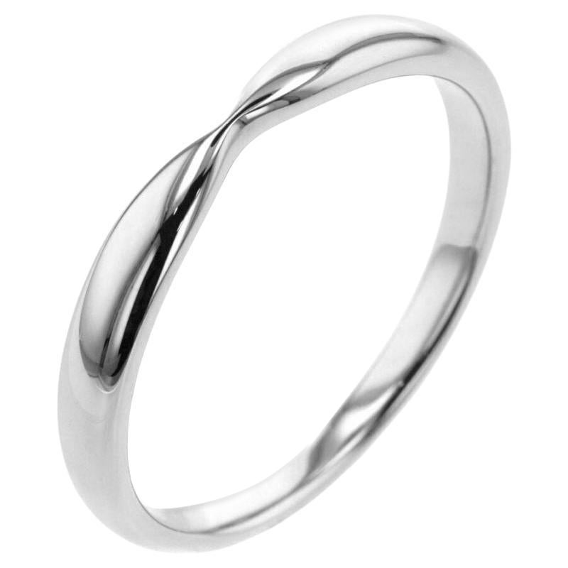 TIFFANY & Co. Anneau de mariage Harmony en platine 3mm 7.5 en vente