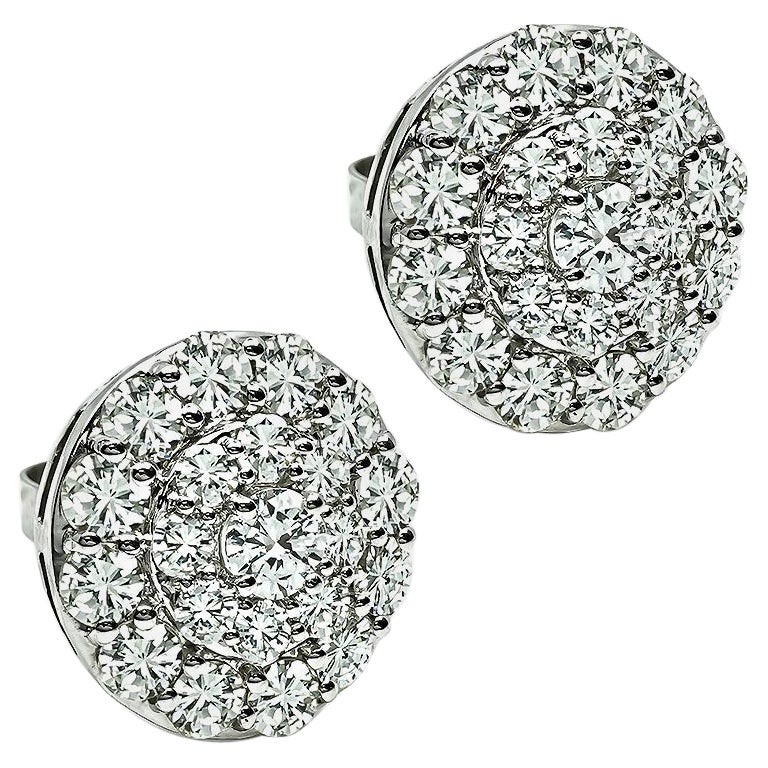 Orecchini in oro con diamanti da 5,25 ct