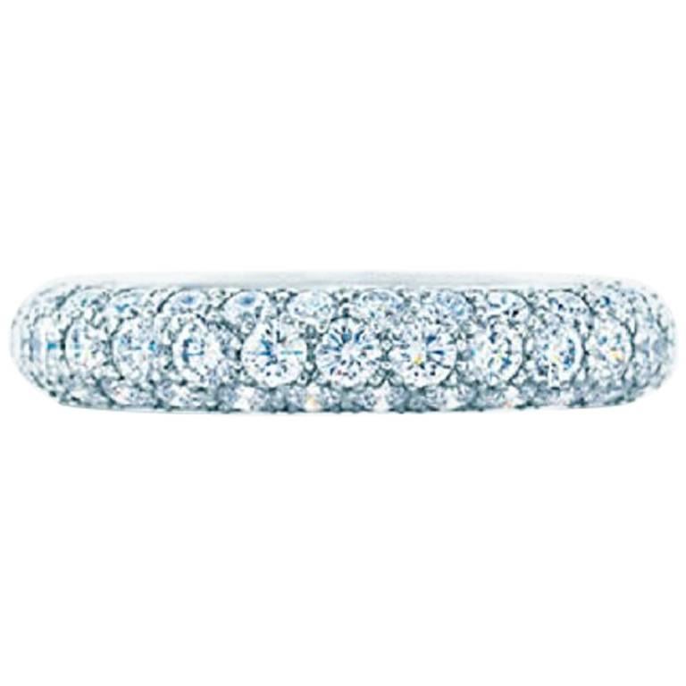 Tiffany & Co. Etoile Three-Row Band Ring For Sale