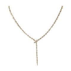 14K Yellow Gold 2.01ct Diamond Necklace