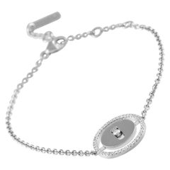 Messika Lucky Move 18K White Gold 0.20 ct Diamond Bracelet