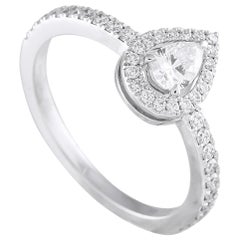 Messika Joy 18K White Gold 0.50ct Diamond Ring