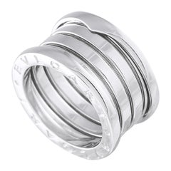 Bvlgari B.Zero1 18K White Gold Ring
