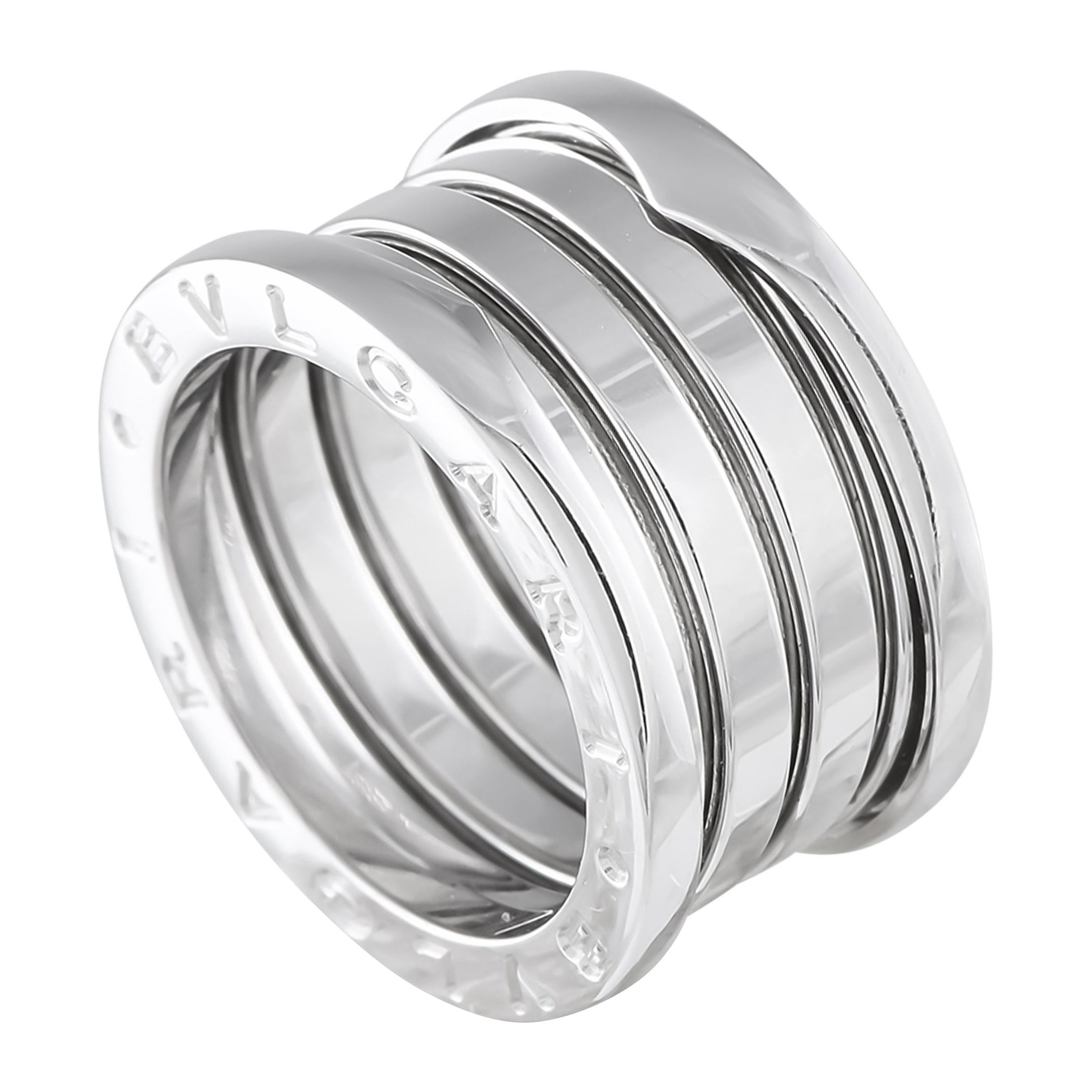 Bvlgari B.Zero1 18K White Gold Ring