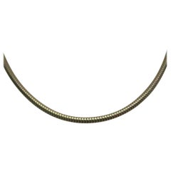 Tiffany & Co. 14 Karat Gold Snake Chain