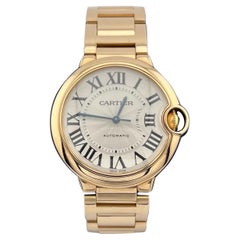 Cartier Montre Ballon Bleu 36 mm, taille moyenne 3003 W69004Z2 en or rose 18 carats