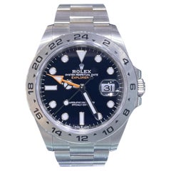 2023 MINT Rolex Explorer II 42mm 226570 Steel Black Dial Automatic Watch
