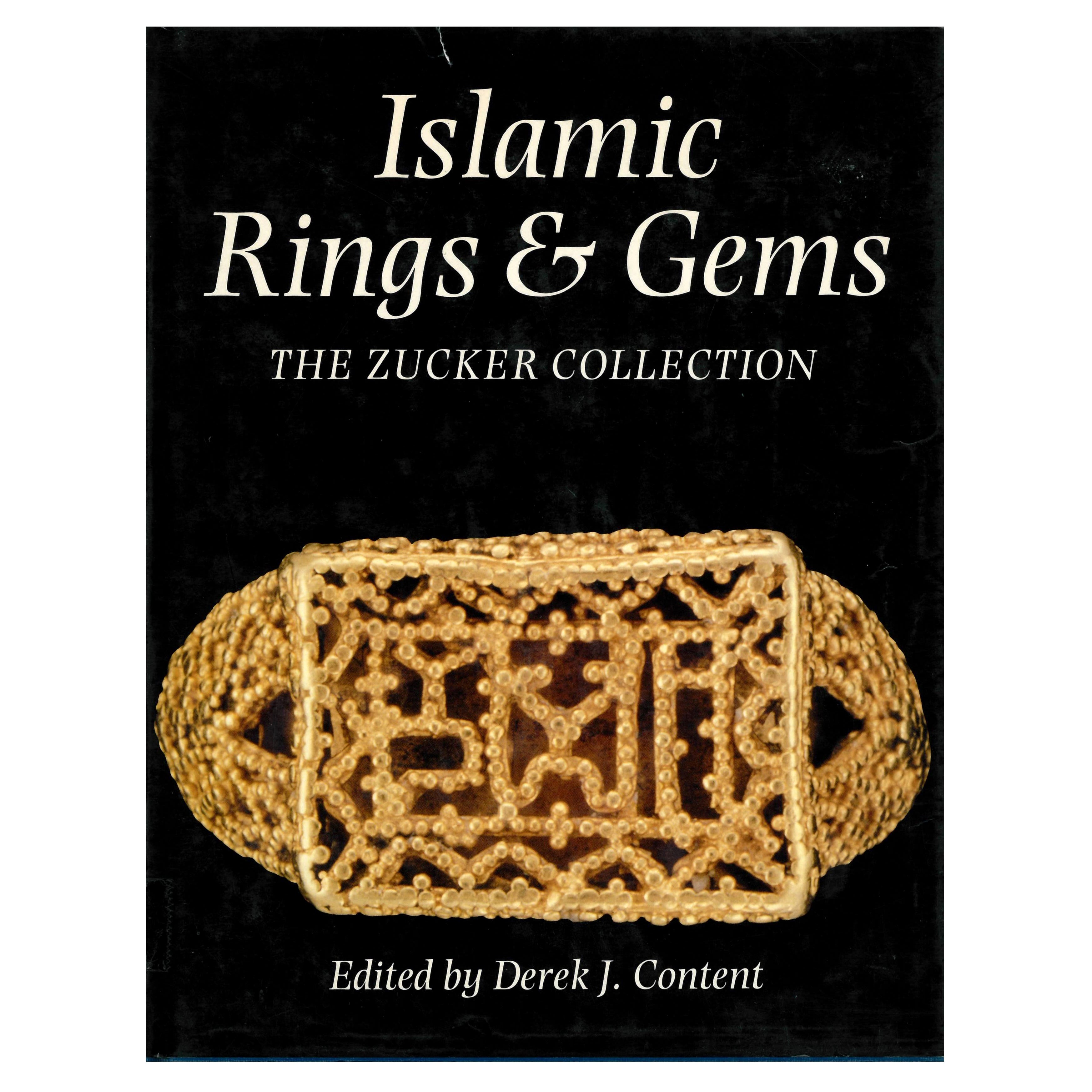 Islamic Rings & Gems: The Zucker Collection Edited by Derek J. Content (Book) For Sale