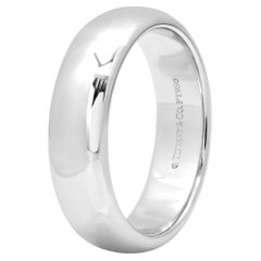 TIFFANY & Co. Forever Alianza de Platino 6mm Lucida 9 Nuevo
