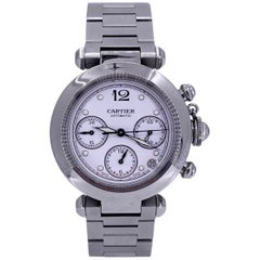 Cartier Pasha C Chronographe en acier inoxydable 36 mm