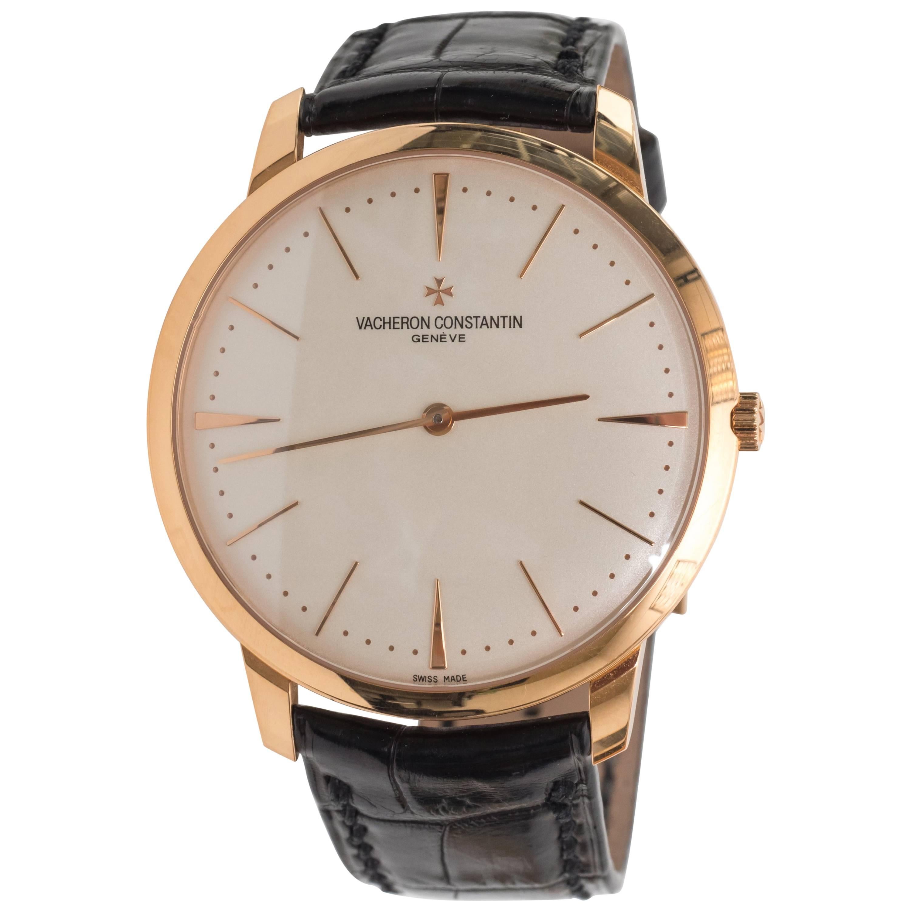 Vacheron Constantin Geneve Rose Gold Manual Wristwatch