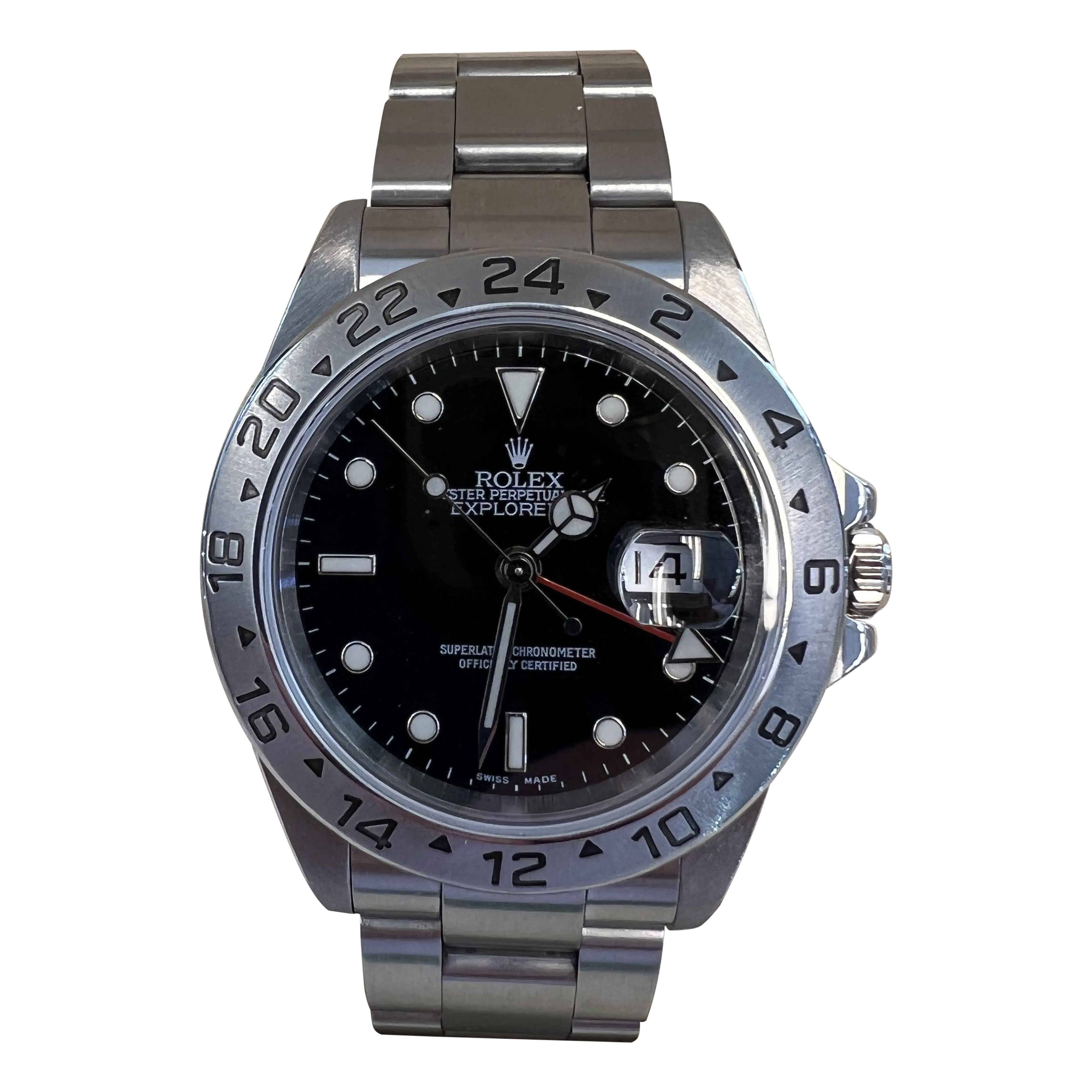 Rolex Explorer II Esfera Negra Caja y papeles en venta
