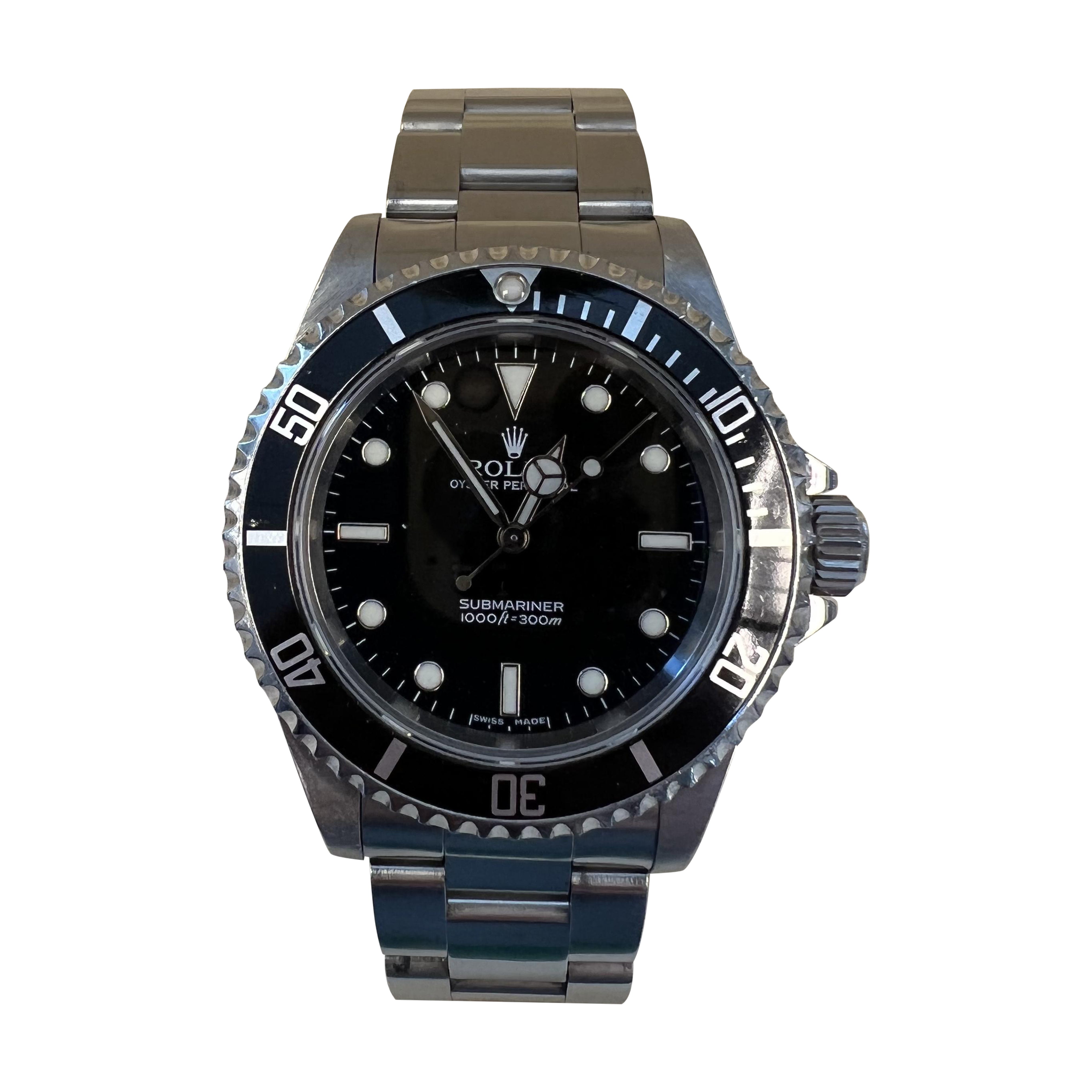 Rolex Submariner (No Date) Certified 14060M