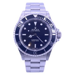 Rolex Submariner (No Date) 1989 Service Card from 2010