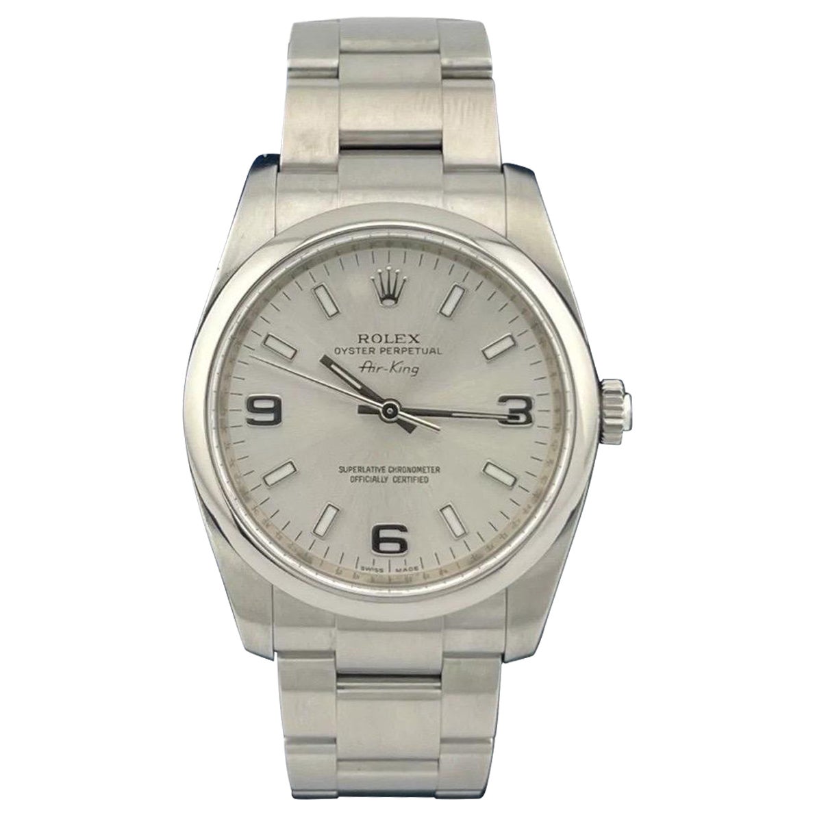 ROLEX Uhr 114200 Edelstahl M Nummer 2007-2008 Air King