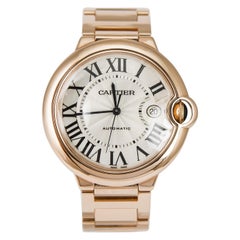 Cartier Ballon Bleu 42mm Certificado Oro Rosa 18k