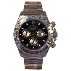 Rolex Daytona MINT Rosa Esfera Negra Caja Papeles