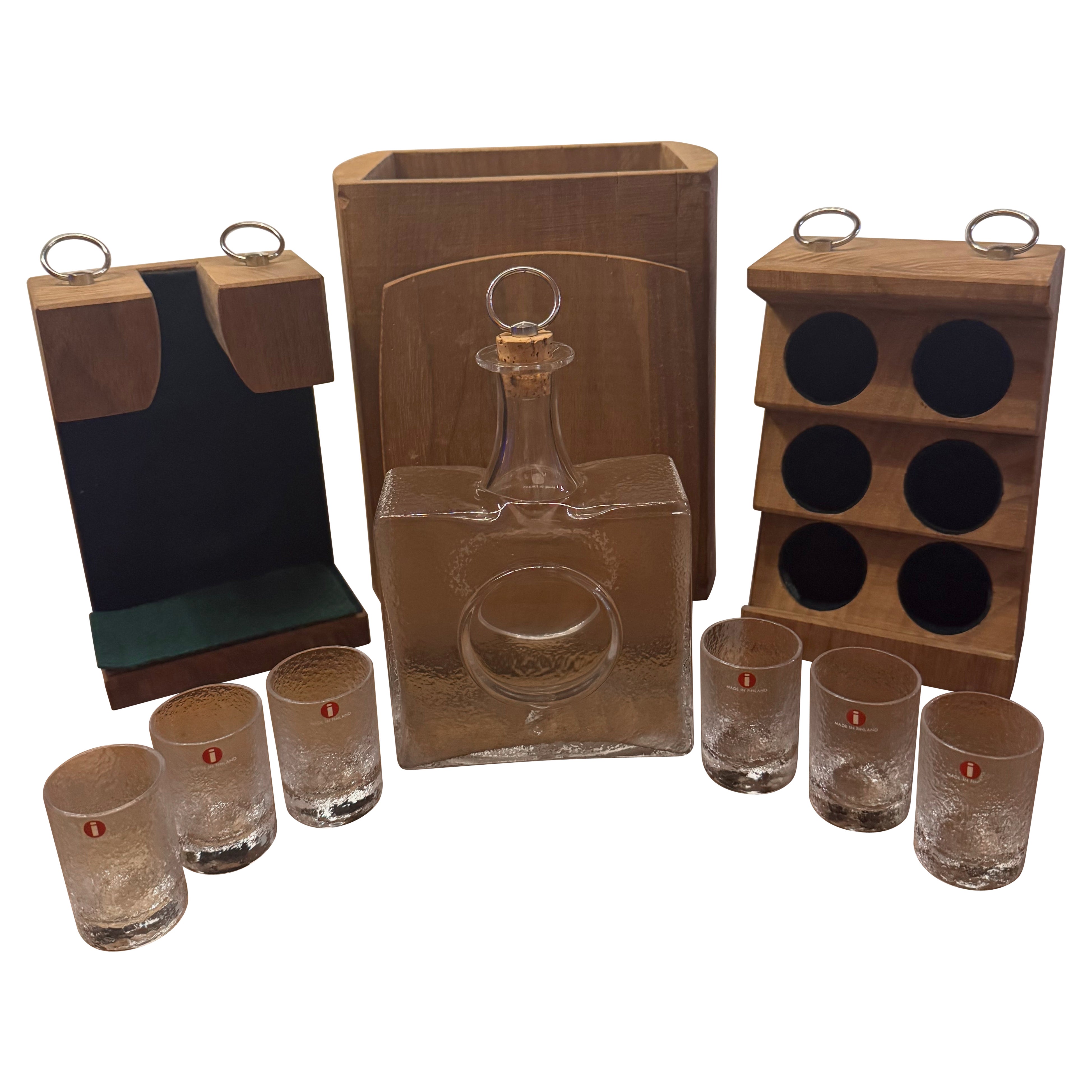 Shot Set Designed by Tapio Wirkkala for Iittala For Sale