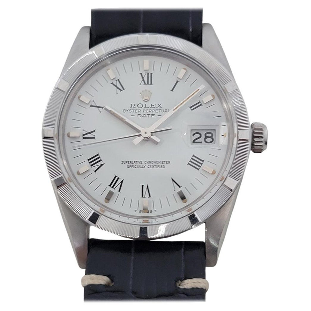 Rolex Oyster Perpetual Date Réf 15010 35 mm automatique suisse RA473B des années 1980