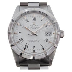 Mens Rolex Oyster Perpetual Date 15010 35mm 1980s Automatic All Original RA473