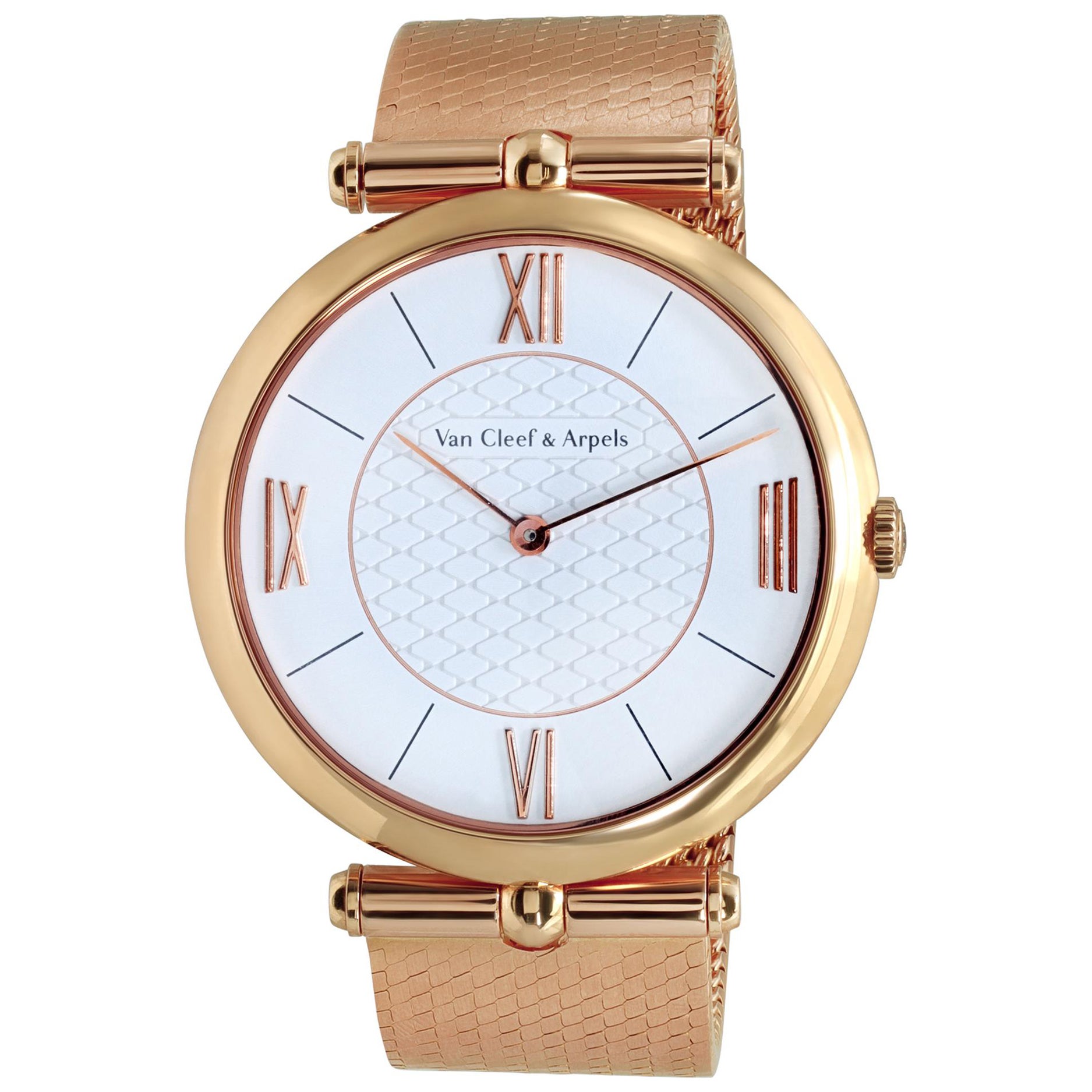 Van Cleef & Arpels Pierre Arpels Wristwatch w/ Diamond Crown Ref HH50768