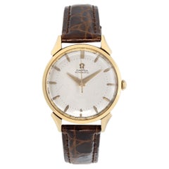 Omega Classic Yellow Gold Automatic Wristwatch with Sweep Seconds Ref 66518
