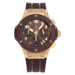 Hublot Big Bang Cappuccino Chronograph Wristwatch w/ Date Ref 341.PC.1007.RX