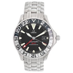 Omega Seamaster GMT 50th Anniversary Steel Automatic Wristwatch Ref 2534.50