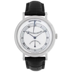 Breguet Montre-bracelet Classique Cadran guilloché et indicateur de réserve de marche Ref 5207