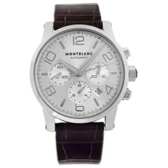 MontBlanc TimeWalker Chronograph Stainless Steel Automatic Wristwatch Ref 7069